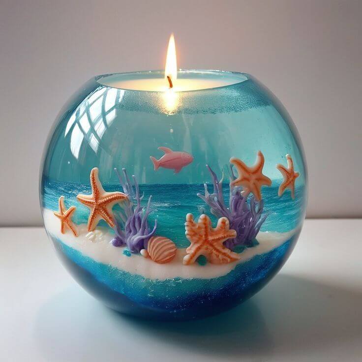Velas en gel